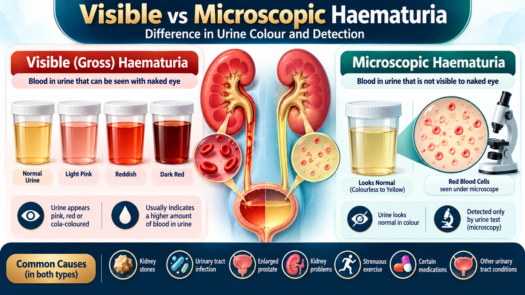 Blood in Urine: Causes, Tests and Treatment