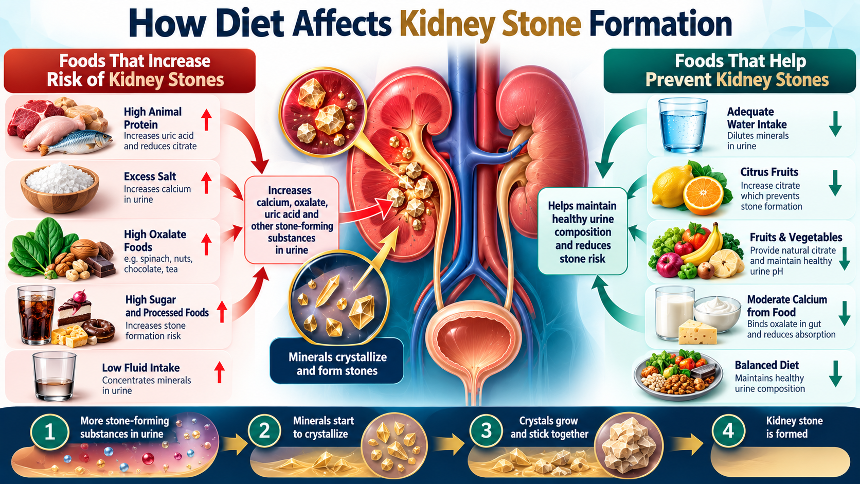 10 Foods That Raise Kidney Stone Risk